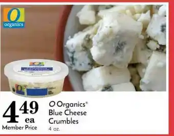 Pavilions O Organics Blue Cheese Crumbles offer