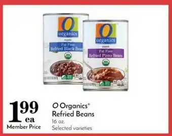 Pavilions O Organics Refried Beans offer