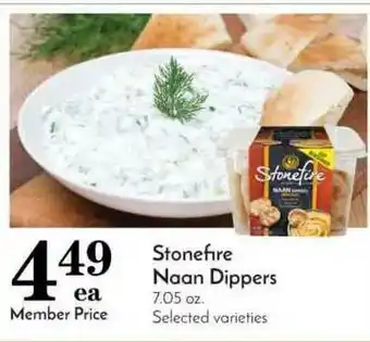 Pavilions Stonefree Naan Dippers offer