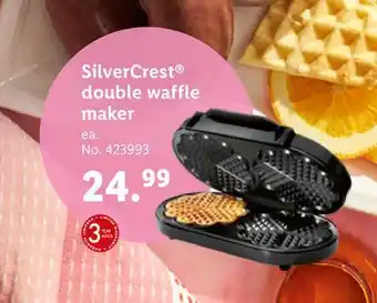 Lidl SilverCrest double waffle maker offer