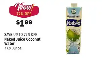 Grocery Outlet Coconut Water offer