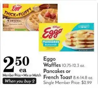 Pavilions Eggo Waffles, Pancakes Or French Toast offer