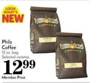 Pavilions Philz Coffee offer