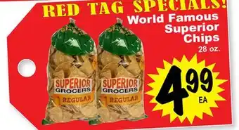 Superior Grocers World Famous Superior Chips offer