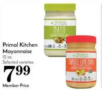 Pavilions Primal Kitchen Mayonnaise offer