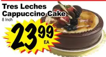 Superior Grocers Tres Leches Cappuccino Cake offer