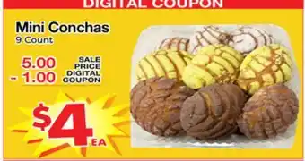 Superior Grocers Mini Conchas offer