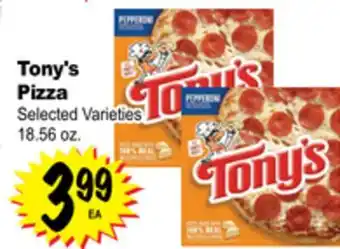 Superior Grocers Tony's Pizza offer