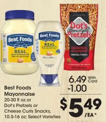 Ralphs Best Foods Mayonnaise offer