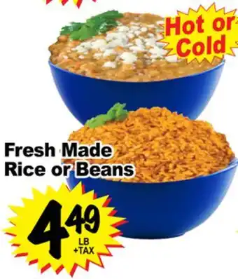 Superior Grocers Fresh Made Rice or Beans offer