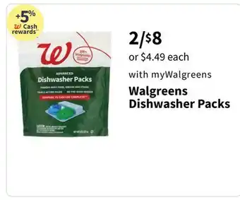 Walgreens Walgreens Dishwasher Packs offer
