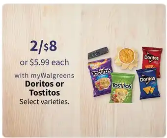 Walgreens Doritos or Tostitos offer