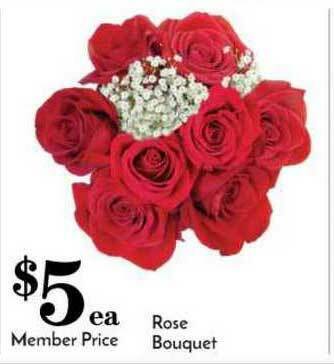Pavilions Rose Bouquet offer
