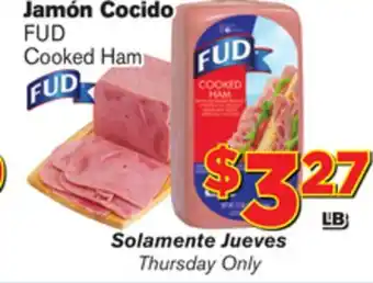 El Super Fresh FUD Cooked Ham offer