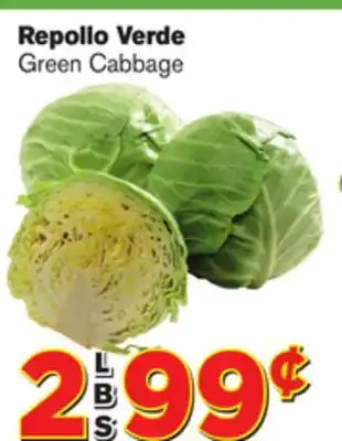 El Super Fresh Green Cabbage offer