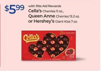 Rite Aid Cella's, Queen Anne or Hershey's offer