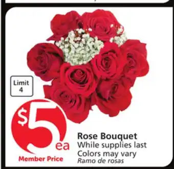 Albertsons Rose Bouquet offer
