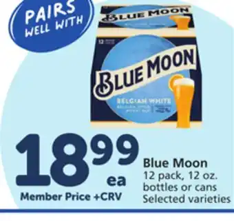 Albertsons Blue Moon offer