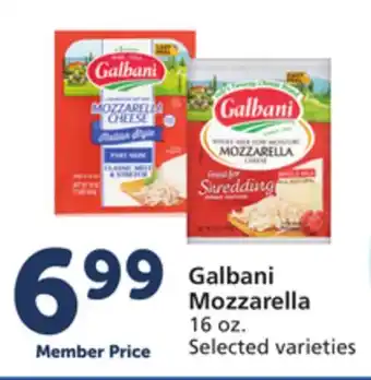 Albertsons Galbani Mozzarella offer