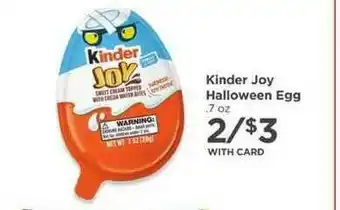 QFC Kinder Joy Halloween Egg offer
