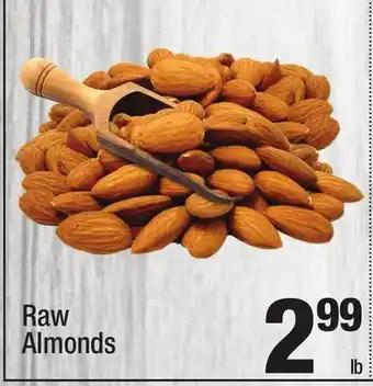 Super King Markets Raw Almonds offer