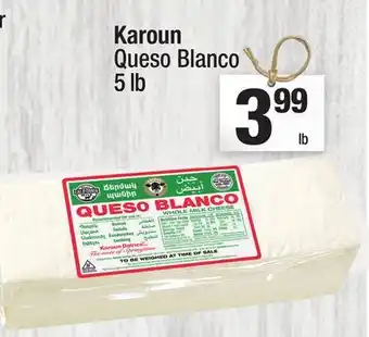 Super King Markets Karoun Queso Blanco offer
