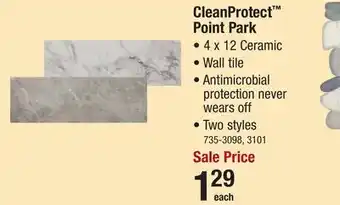 Menards CleanProtect Point Park offer