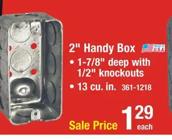Menards 2 Handy Box offer