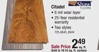 Menards Citadel offer