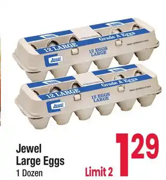 Jewel-Osco Jewel Large Eggs offer