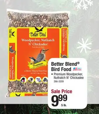 Menards Better Blend Bird Food offer