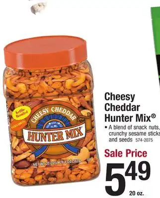 Menards Cheesy Cheddar Hunter Mix offer