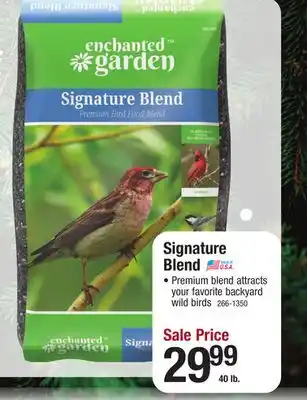 Menards Signature Blend offer