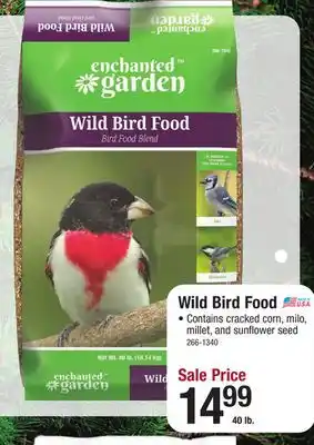 Menards Wild Bird Food offer