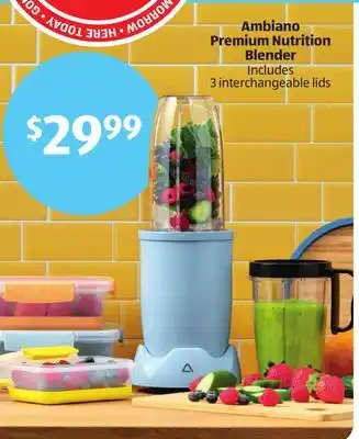 Aldi Ambiano Premium Nutrition Blender offer