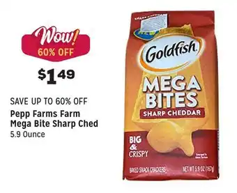 Grocery Outlet Farm Mega Bite Sharp Ched offer
