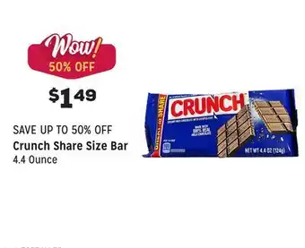 Grocery Outlet Share Size Bar offer