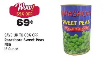 Grocery Outlet Sweet Peas Nsa offer