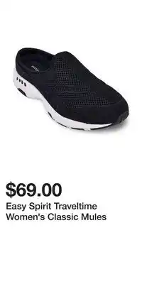 Kohl's Easy Spirit Traveltime Women's Classic Mules offer
