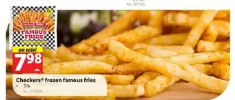 Lidl Checkers frozen famous fries offer