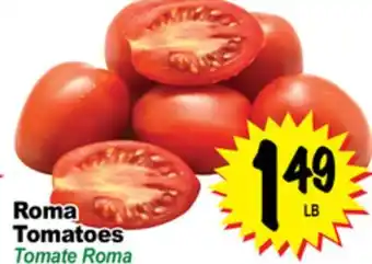 Superior Grocers Roma Tomatoes offer