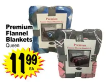 Superior Grocers Premium Flannel Blankets offer