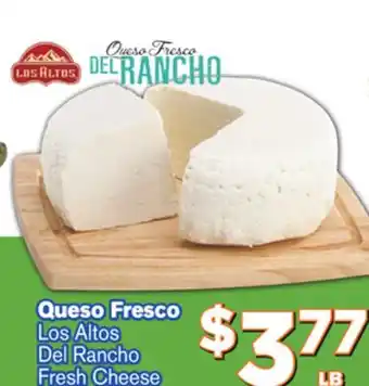 El Super Fresh Del Rancho Fresh Cheese offer