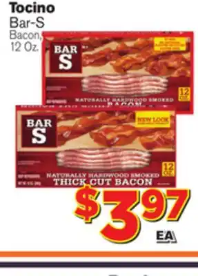 El Super Fresh Bar-S Bacon offer