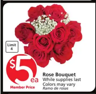 Vons Rose Bouquet offer