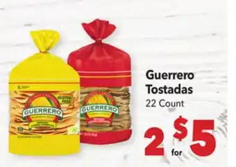 Vallarta Supermarkets Guerrero Tostadas offer