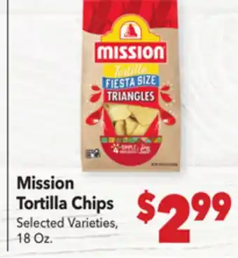 Vallarta Supermarkets Mission Tortilla Chips offer