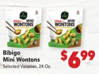 Vallarta Supermarkets Bibigo Mini Wontons offer