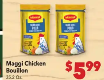 Vallarta Supermarkets Maggi Chicken Bouillon offer
