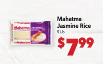 Vallarta Supermarkets Mahatma Jasmine Rice offer